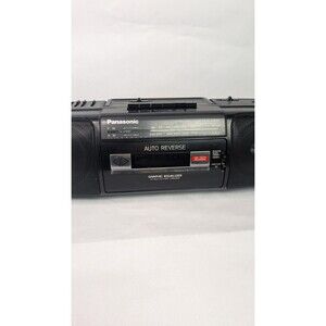 Vintage Panasonic RX-FS450 AM/FM Radio Cassette Player Boombox Eats Tapes Parts